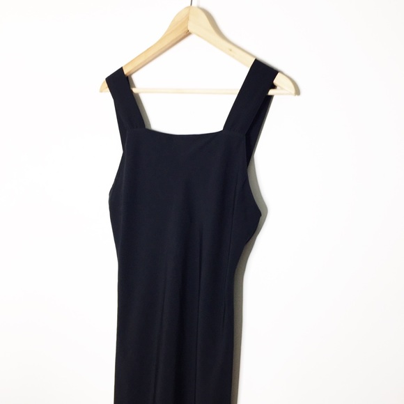 Vintage Josie by Natori black midi dress - Picture 8 of 8